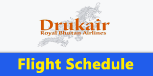 drukair flight schedule